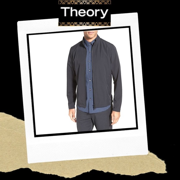 THEORY Scotty Bevan Woven Jacket NWOT - 07/24 - Picture 6 of 11